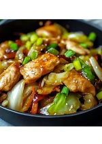 Chicken and cabbage stir fry