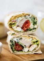 Fried chicken wrap