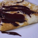 Pannenkoek chocoladesaus