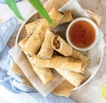 Vegetarische Vietnamese spring rolls