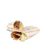 Beef kebab wrap